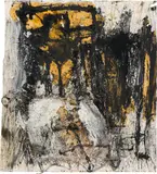 Alexander Netusil, Untitled, 1993, mixed media on paper; unframed