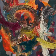 Thomas Reinhold, Untitled, 1988, oil on canvas; unframed