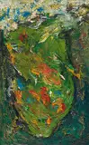 Hubert Scheibl, Untitled, 1986, oil on canvas; unframed