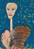 Franz Schwarzinger, Untitled, 1987, oil on canvas; unframed
