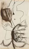 Franz Schwarzinger, Untitled, 1991, mixed media on paper; unframed
