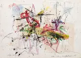 Untitled by Hans Staudacher, 1976/80, mixed media on paper; framed, sold Mar 2024