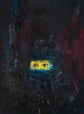 Otto Zitko, Untitled, 1987, oil on canvas; unframed