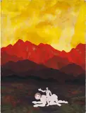 Robert Zeppel-Sperl, Venezia, 1971, mixed media on paper; framed