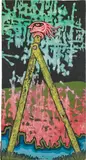 Robert Zeppel-Sperl, Untitled (mixed lot: 2 works), 1981, mixed media on cardboard; unframed