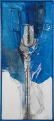 Robert Zielasco, Untitled, 1979/80, mixed media on canvas; framed