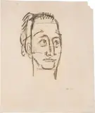 Oskar Kokoschka, Portrait head