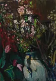 Josef Dobrowsky, Flowers in a jug, oil on canvas; framed
