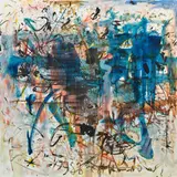 Hans Staudacher, Untitled, 1988, oil on canvas; framed