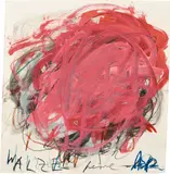 Arnulf Rainer, Untitled, mixed media on paper; framed