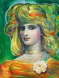 Ernst Fuchs, Italian Beauty