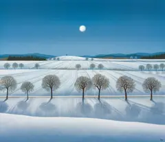 Josef Bramer, Untitled, 1998, oil on canvas; framed