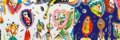 Anselm Gluck, Beide Seiten, 2002, oil on canvas; framed