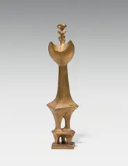 Wander Bertoni, Sun worshipper, 1954-57, bronze patinated