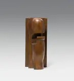 Herbert Albrecht, Head, 1991, bronze