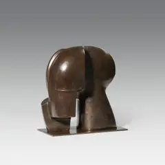 Herbert Albrecht, Head, 2003, bronze