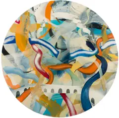 Jürgen Jansen, Tribun, 2006, oil on resin on wood; unframed