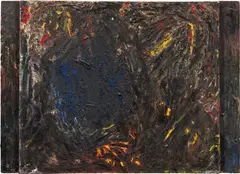 Herbert Brandl, Untitled, 1982, oil on canvas on panel; unframed