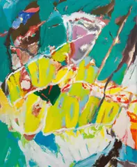 Leopold Ganzer, 12-15-41, 2002, acrylic on canvas; unframed