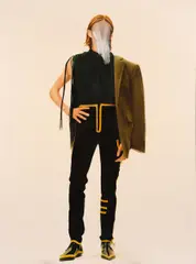 Thomas Riess, Idol, 2021, oil on canvas; framed