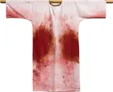 Hermann Nitsch, Painting shirt, 2010, oil and blood on fabric shirt
