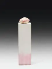 Dumpling car by Erwin Wurm, 2014/18, acrylic, spray paint, sold Nov 2023