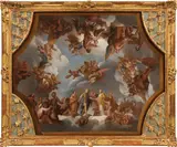 Jakob van Schuppen, Allegory of a dynastic connection, oil on canvas; framed
