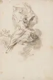 called Kremser-Schmidt Martin Johann Schmidt, Floating angel guiding a way