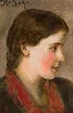 Franz Defregger, Girl from Tyrol
