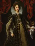 Franz Pourbus the Younger, Mary Magdalene of Austria, Grand Duchess of Tuscany (1587-1631), oil on canvas; framed