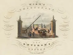 Tranquillo Mollo, Wien's vorzüglichste Gebäude and Monumente. Les principaux batiments et monuments de Vienne. - Wien's Umgebungen. Les environs de Vienne. 2 vol.