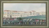 Balthasar Wigand, Imperial carriage ride with military parade in front of the Imperial and Royal Stables in Vienna
