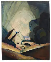 Albert Mueller, Der Morgen, 1917, Oil on canvas