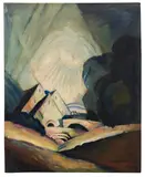 Albert Mueller, Der Morgen, 1917, Oil on canvas