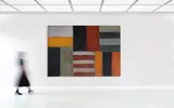 Sean Scully, Cut Ground Orange, 2009, Oil on canvas