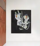 Georg Baselitz, Dix besucht Goya, 2008, Oil on canvas