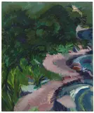 Ernst Ludwig Kirchner, Fehmarnlandschaft, 1913, Oil on canvas