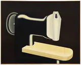 Konrad Klapheck, Die Seherin, 1963, Oil on canvas