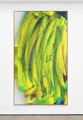 Ohne Titel by Katharina Grosse, 2020, Acrylic on canvas, sold Jun 2024