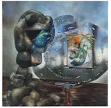 Karin Kneffel, Ohne Titel, 2016, Oil on canvas