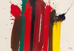 Maremma - II. - 1985 by Markus Prachensky, 1985, Acrylic on canvas, sold Jun 2024
