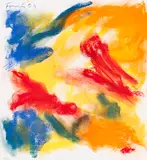 Günther Förg, Ohne Titel, 2009, Pastel