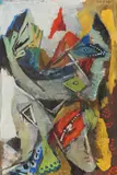 Ernst Wilhelm Nay, Sitzende mit Spiegel