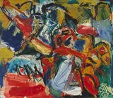 Hp (d. i. Hans Peter) Zimmer, Ohne Titel, 1961, Oil on canvas