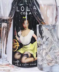 Emil Herker, Lola Cola, 2022, Acrylic on canvas