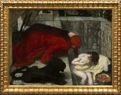 Franz von Stuck, Susanna im Bade, 1896, Oil on panel