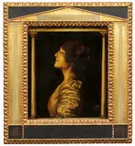 Franz von Stuck, Weibliches Porträt (Mary Stuck)