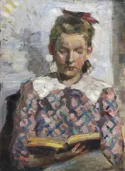Hermann Stenner, Lissi, 1910/11, Oil on canvas