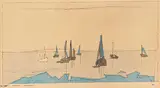 Lyonel Feininger, Bretonische Sardinenfänger