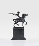 Franz von Stuck, Amazone, 1897, Bronze with black patina